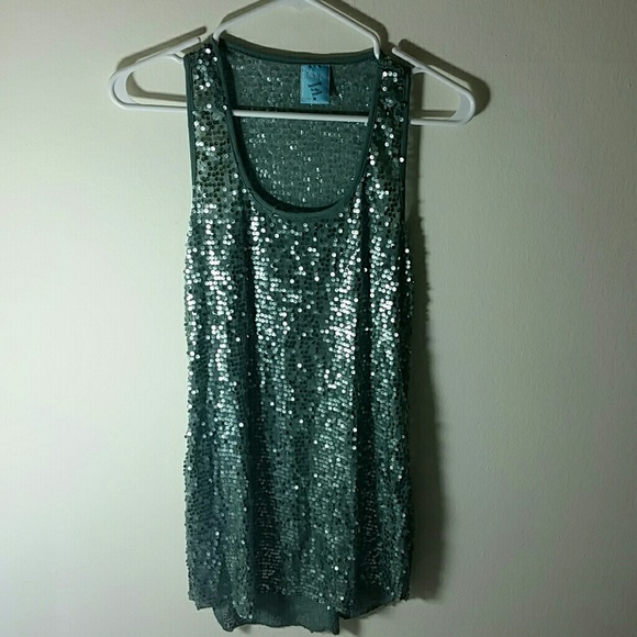 Sequins tank top