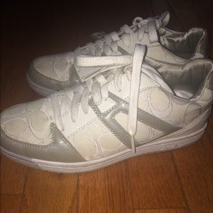 Coach tennis shoes.