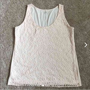 ❤️sold❤️ Light pink Loft tank