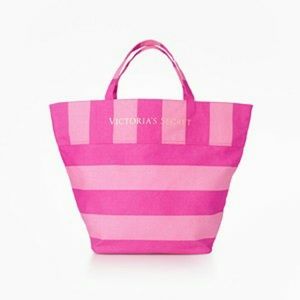 Lot De 3 Pièces Victoria's Secret Beach Bound - Tote Bag, Brassière & Débardeur - Taille M - Neuf Avec étiquettes