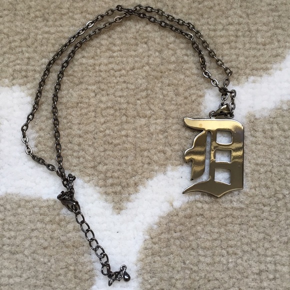 Letter D necklace