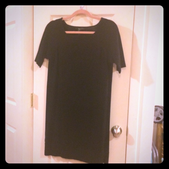 Mango Black Shift Dress