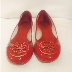 Tory Burch red flats size 7