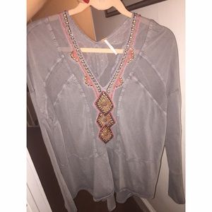 HOLD 🔴Flowy Free People Shirt