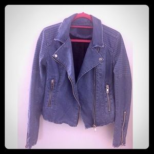 BLANK NYC vegan leather jacket