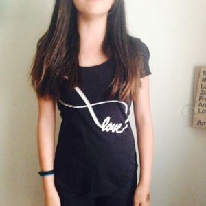 infinity love t-shirt brandy look alike
