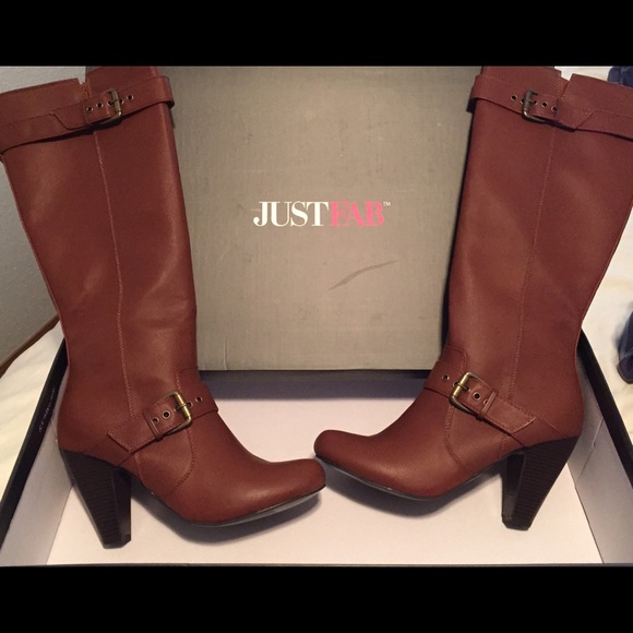 ***NEW! NEVER WORN*** JUSTFAB Boots