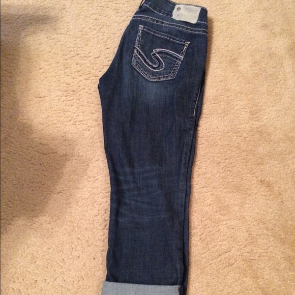 Silver capris