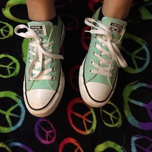 Converse Teal / Size 7 in Women's 5 in Men's