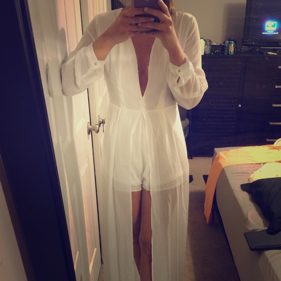 White romper