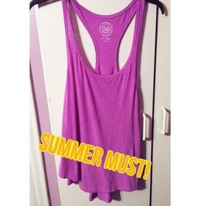 💜purple cotton tank💜