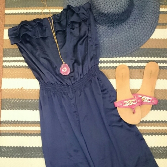 Navy Jumpsuit - Picture 4 of 4