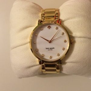Kate Spade - Gold Crystal Gramercy Watch