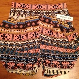Final price🎉🎀BRAND NEW Tribal printed shorts🎀