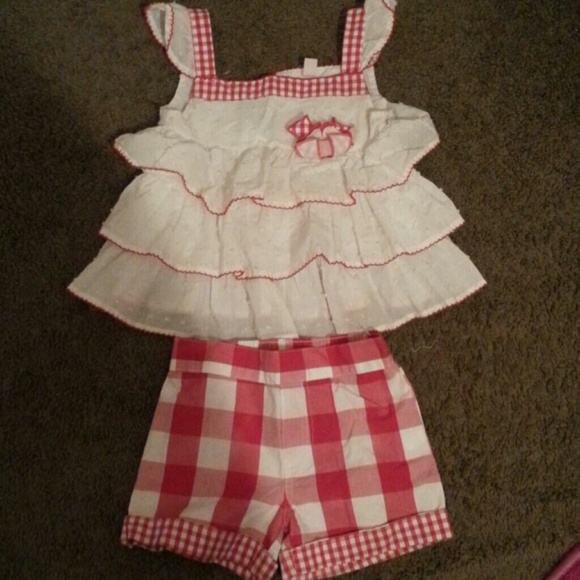 Kids summer short set