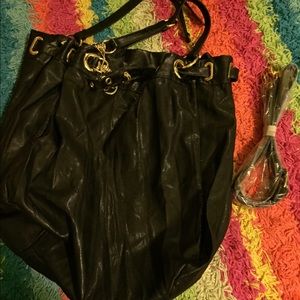 Black purse