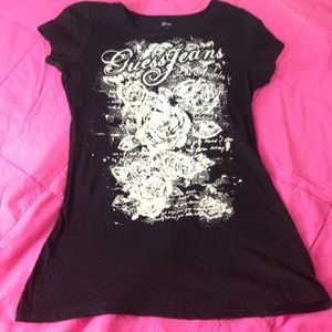 Black Guess Tee Shirt