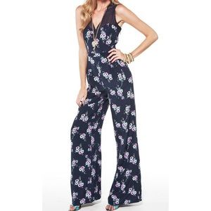 Juicy Couture Floral Silk Pantsuit