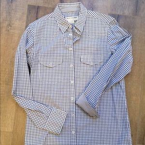 Rag and Bone check collared shirt