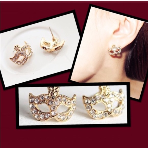 ✨Bohemian mask earrings✨ - Picture 2 of 2