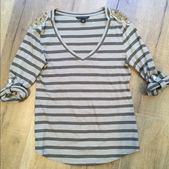 Shoulder embellished Banana Republic tee