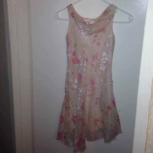 Cute Little Girl's Floral Dress