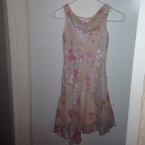 Cute Little Girl's Floral Dress