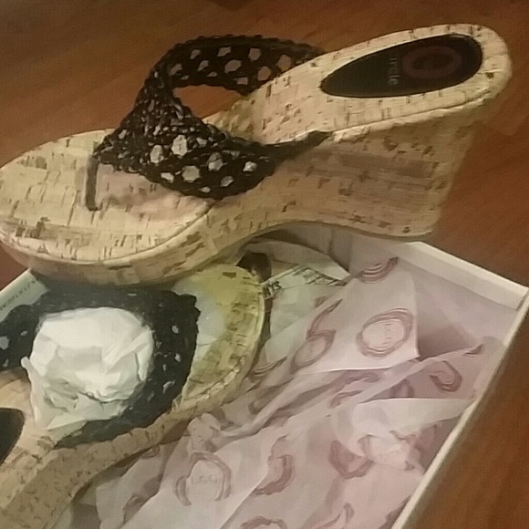 Cute wedge sandals