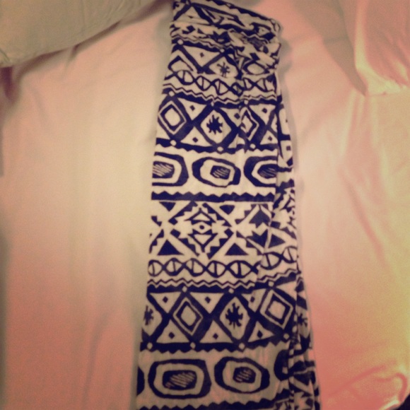 Boho maxi skirt