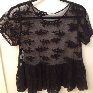 see through detail top from urban