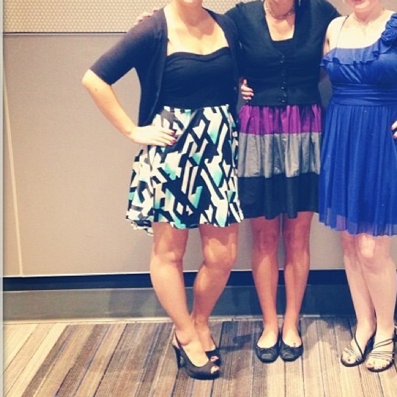 Strapless high-lo cocktail dress - Picture 4 of 4