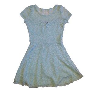 Mint lace dress