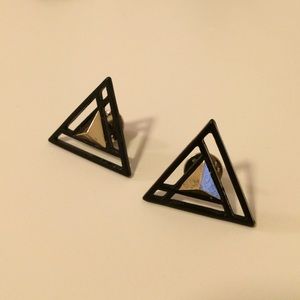 Triangular/Pyramid Style Collar Pins