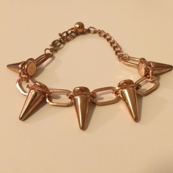 Gold Toned Stud Bracelet