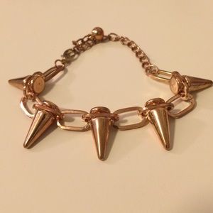 Gold Toned Stud Bracelet