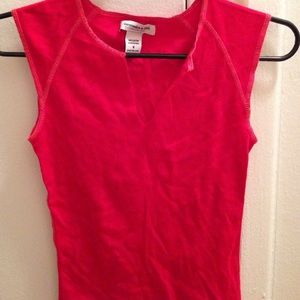 Abercrombie split neck tank