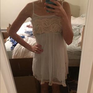 Vintage lingerie dress.