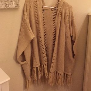 Forever 21 fringe cardigan!