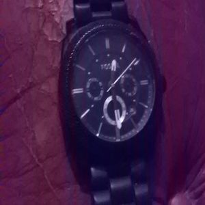 Fossil black watch
