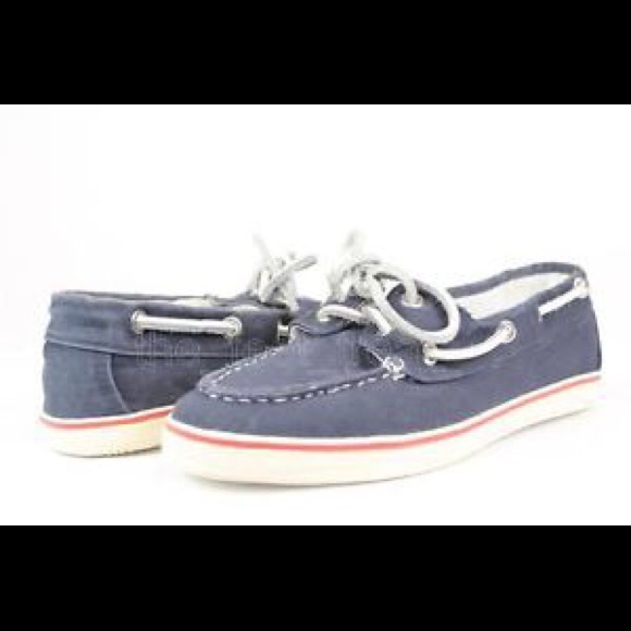 Navy Boat Shoes