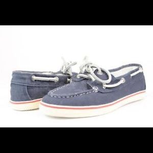 Navy Boat Shoes
