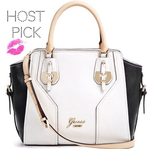 Guess Handbags - 🎉HP🎉 Guess Color-Blocked Avery Satchel