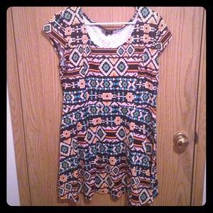 Vibrant Tribal Dress
