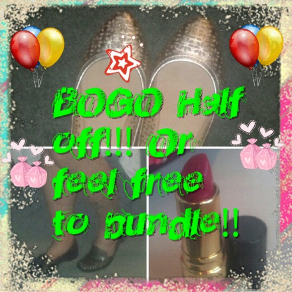 BOGO HALF OFF!!!! Or you can BUNDLE IT!!!!!
