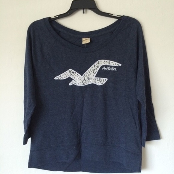 Hollister Lace Bird Tee