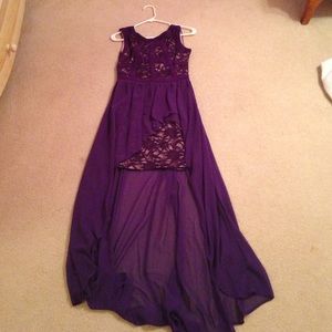 High-low homecoming dress