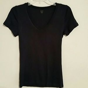 J Crew Fitted Navy Tee