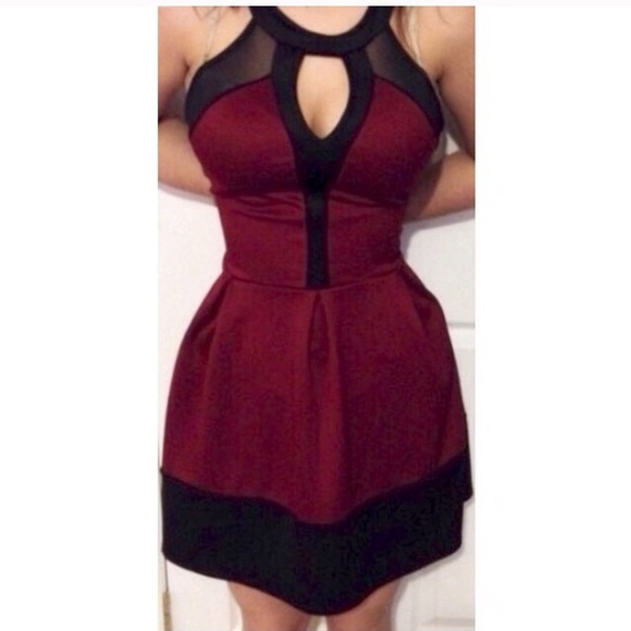 Cranberry dress