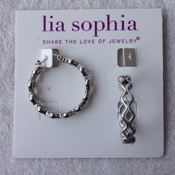 Lia Sophia earrings