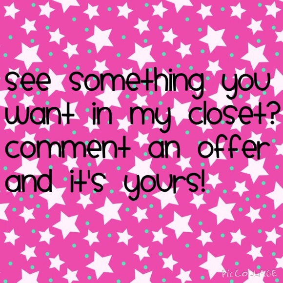 Everything in my closet must go